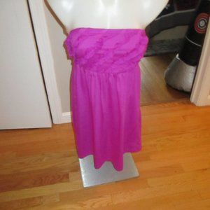 op fusha dress sz 6-7 elastic  top  worn once